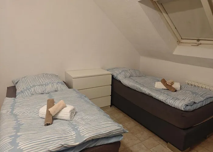 Helle 3-zimmer-wohnung Mit 6 Betten Lejlighed Krefeld